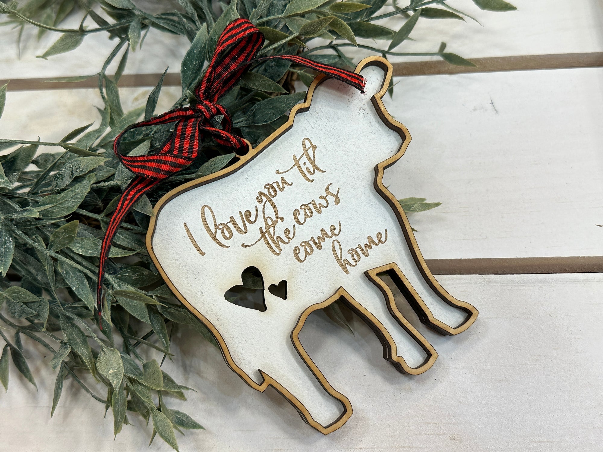 Cows Come Home Ornament