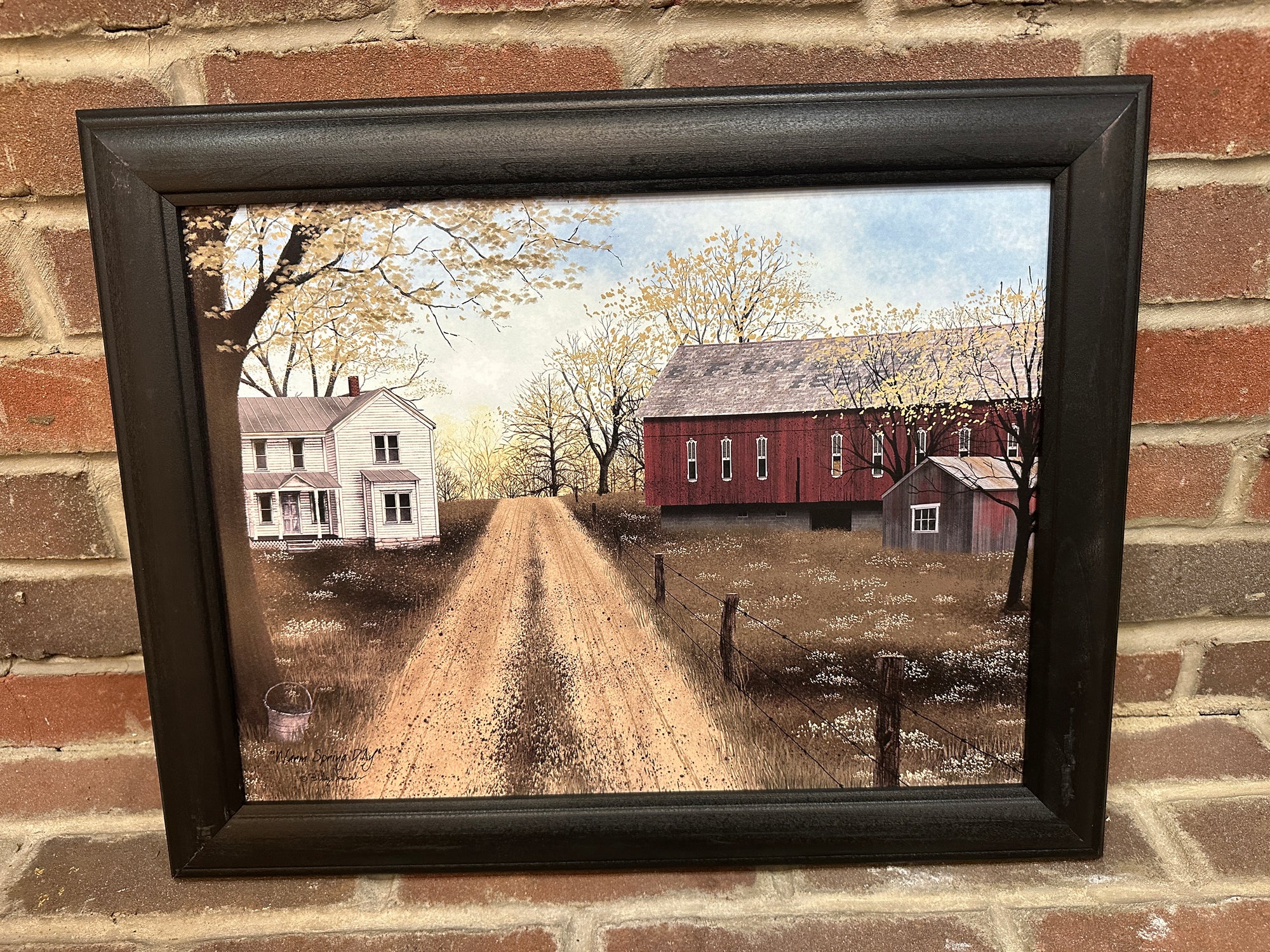 Warm Spring Day Framed Print