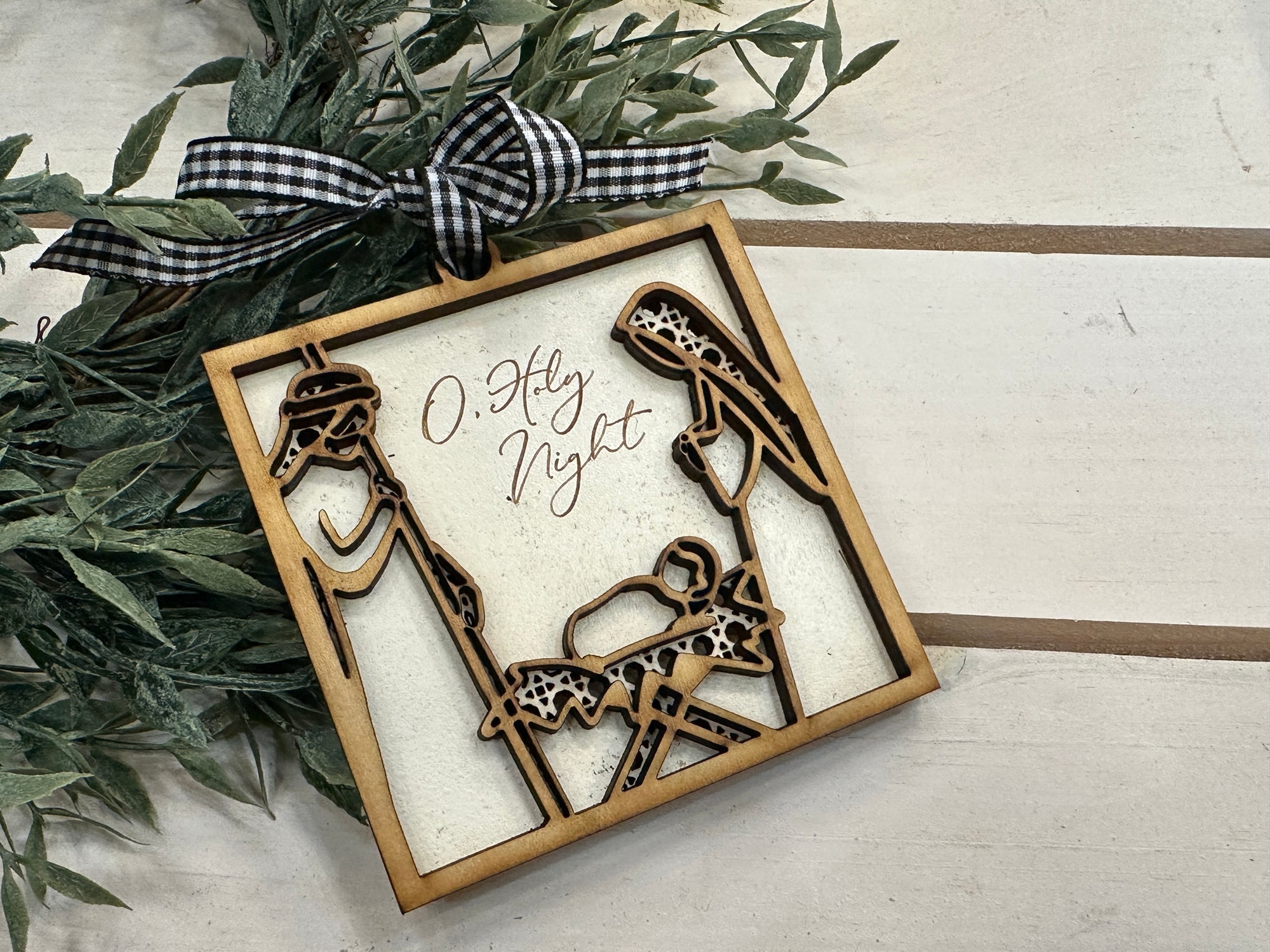 Handmade O Holy Night Ornament