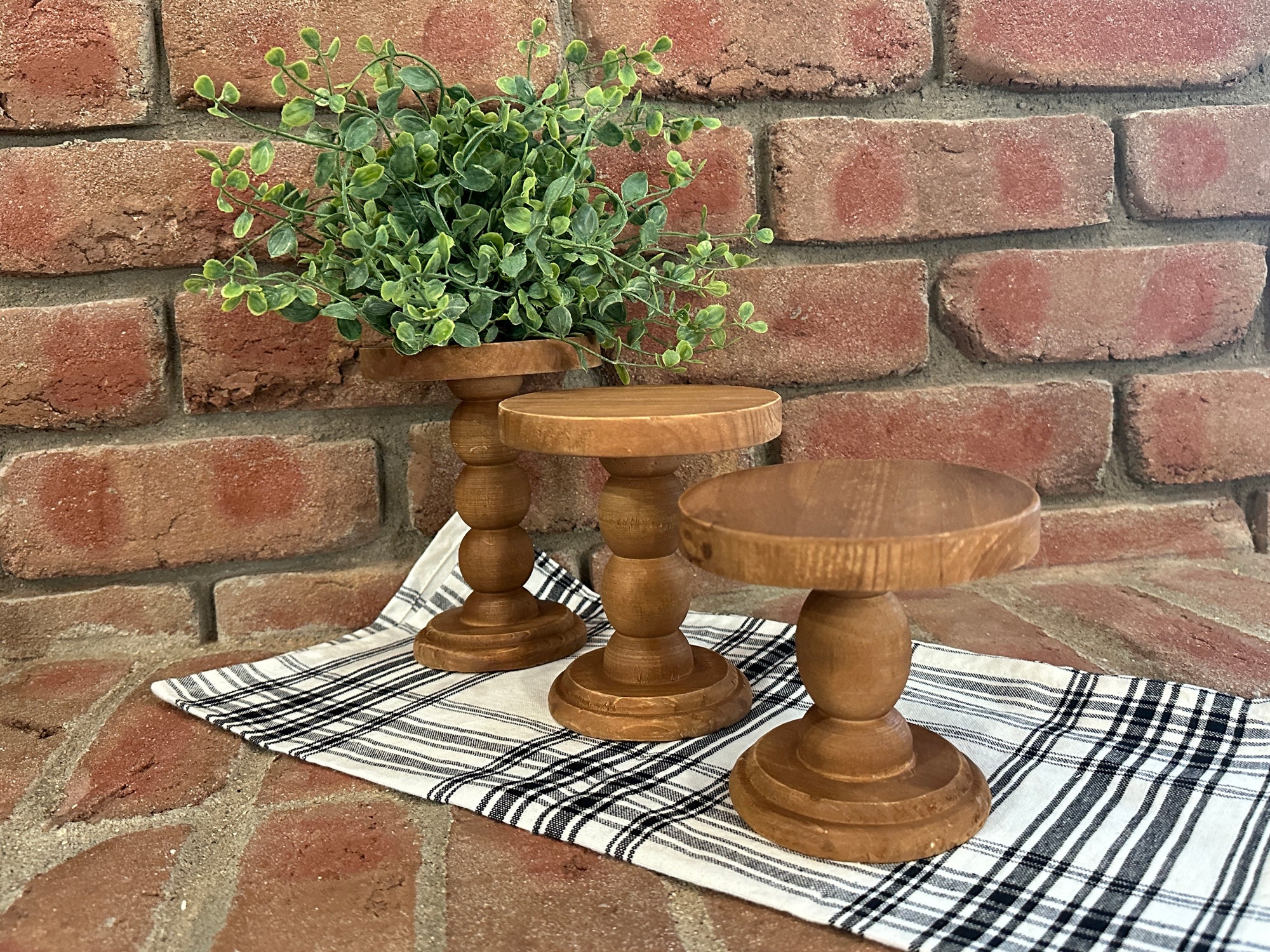 Baldwin Holders/Pedestals - Set of 3