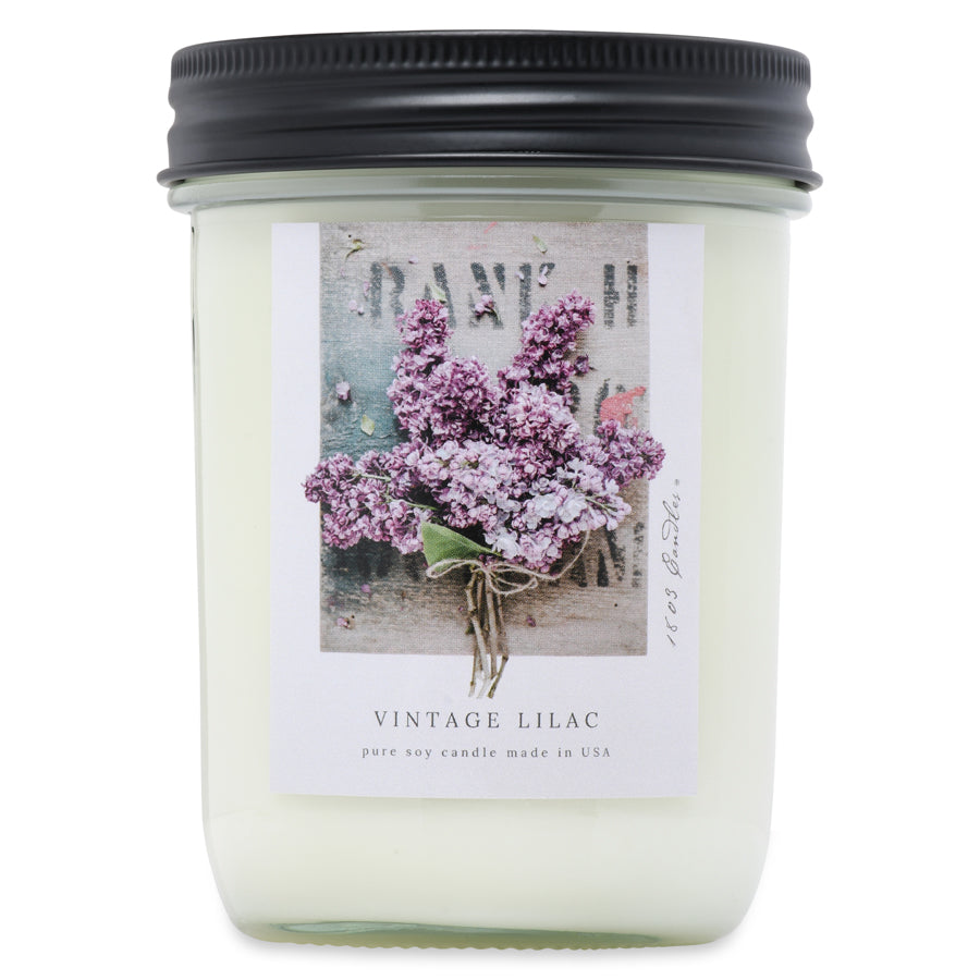 Vintage Lilac Limited Edition Soy Jar (14 oz)