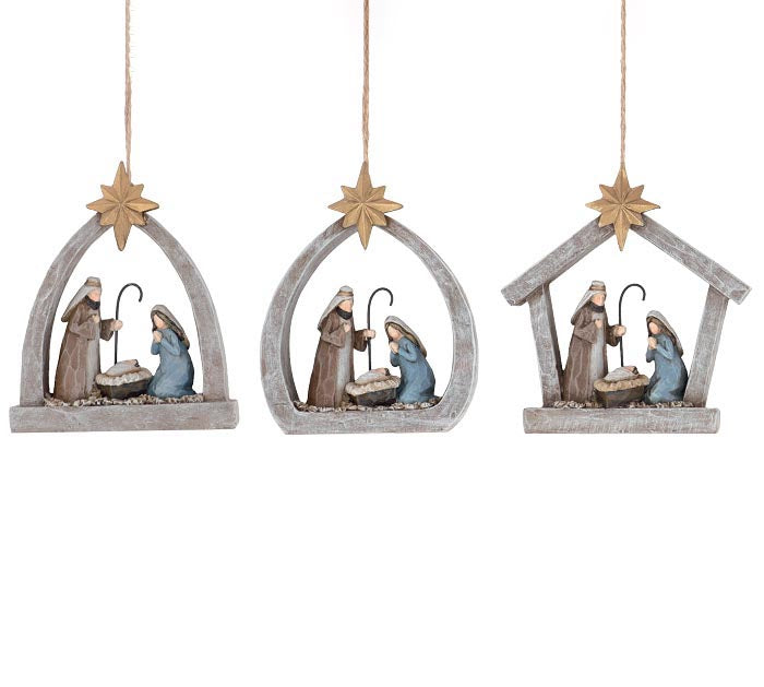 Holy Family Ornament - 3 Styles