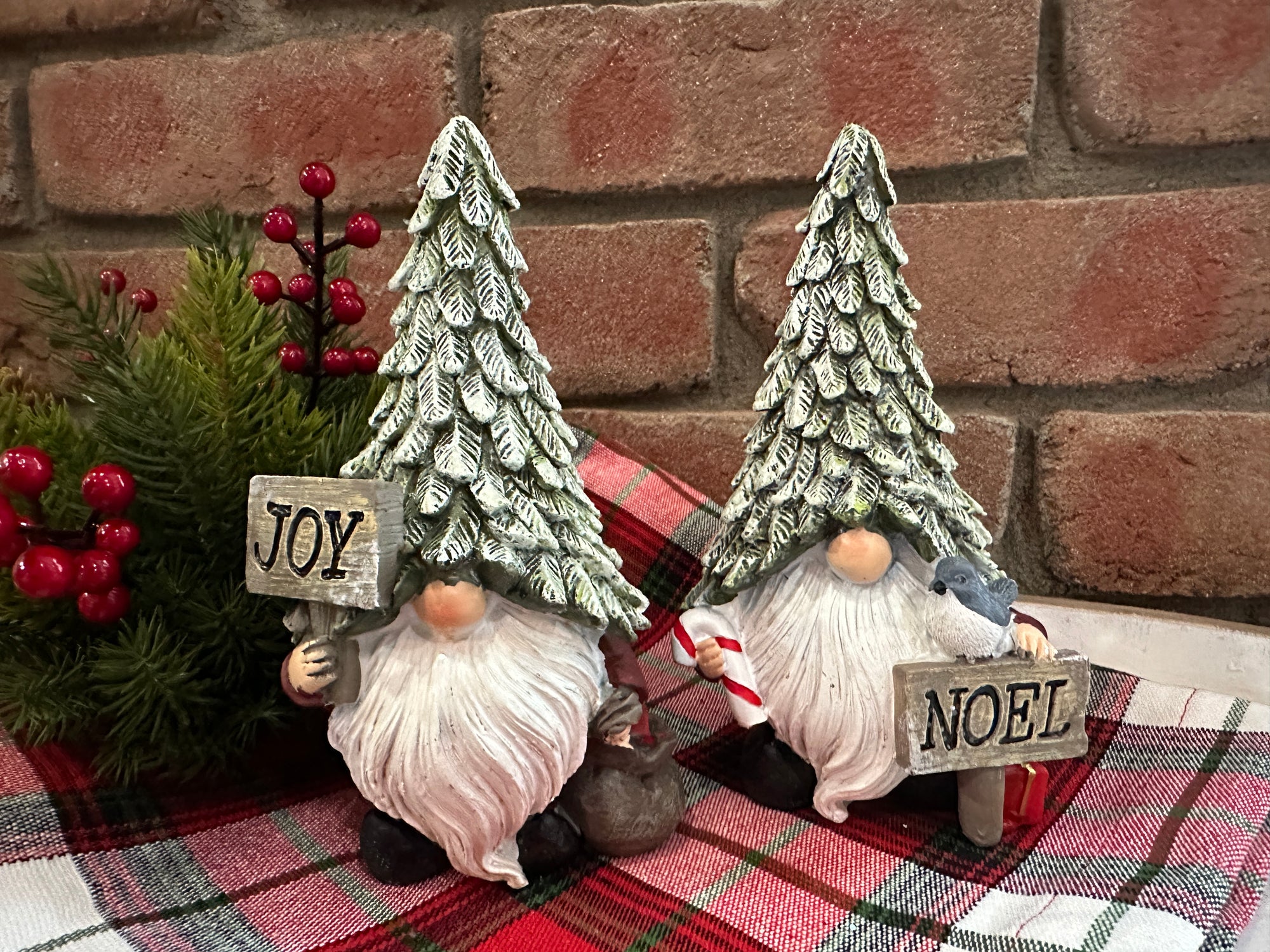 Holiday Gnome Figurine - Two Styles