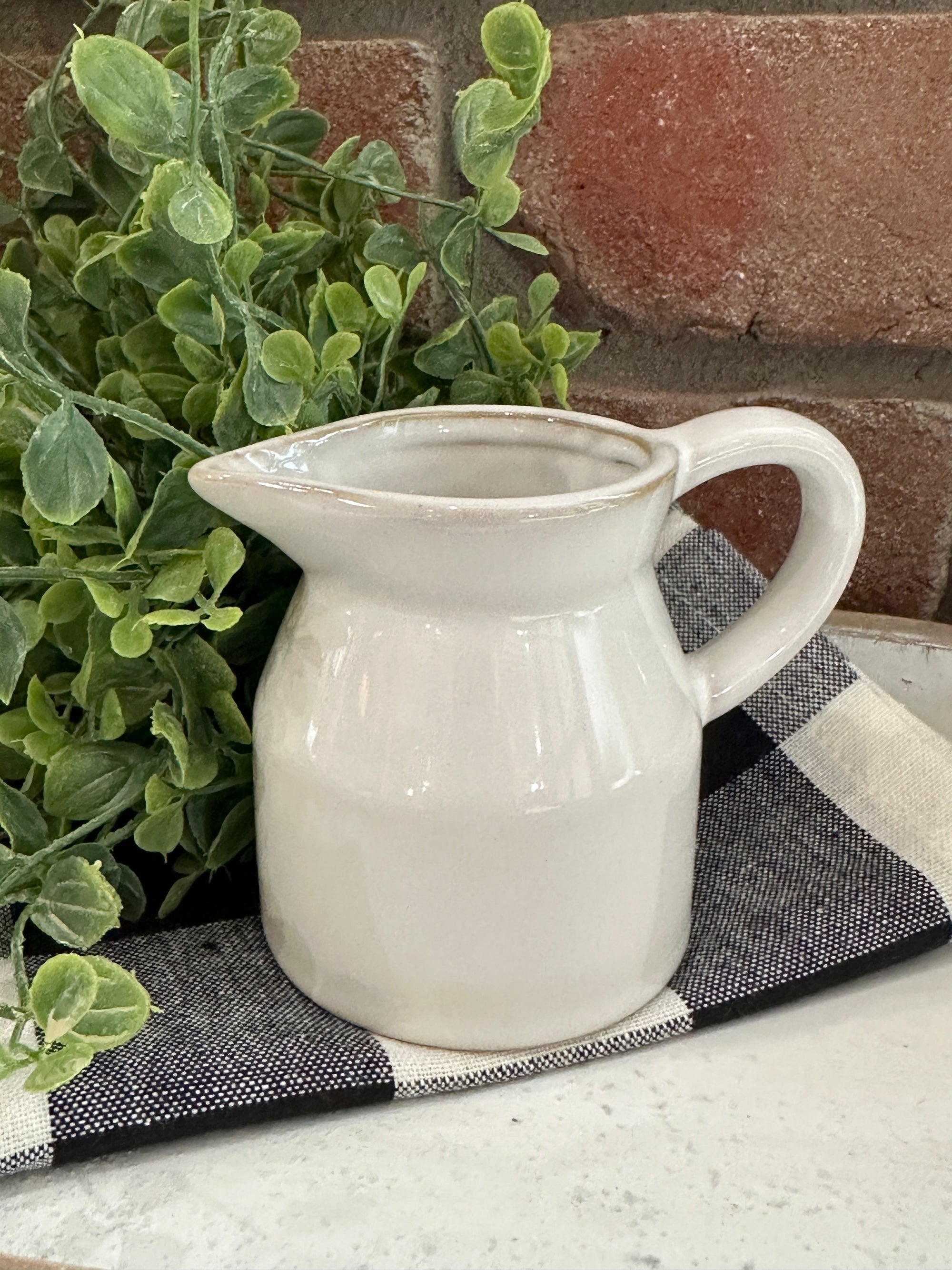 Ceramic Mini Pitcher