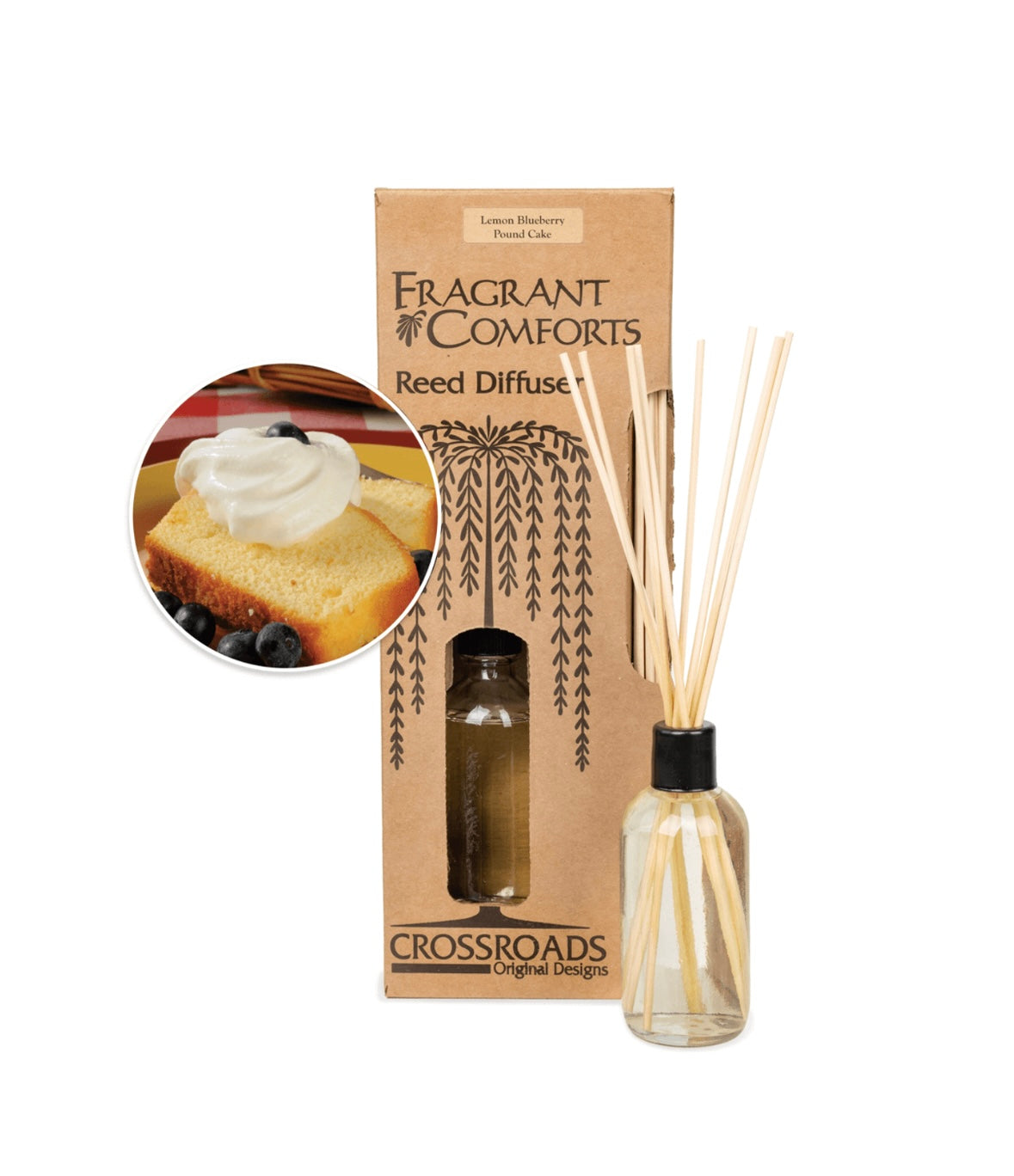 Lemon Blueberry Pound Cake Reed Diffuser