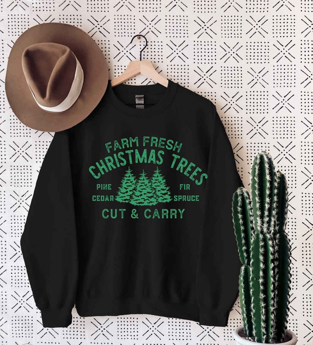 Christmas Trees Sweatshirt