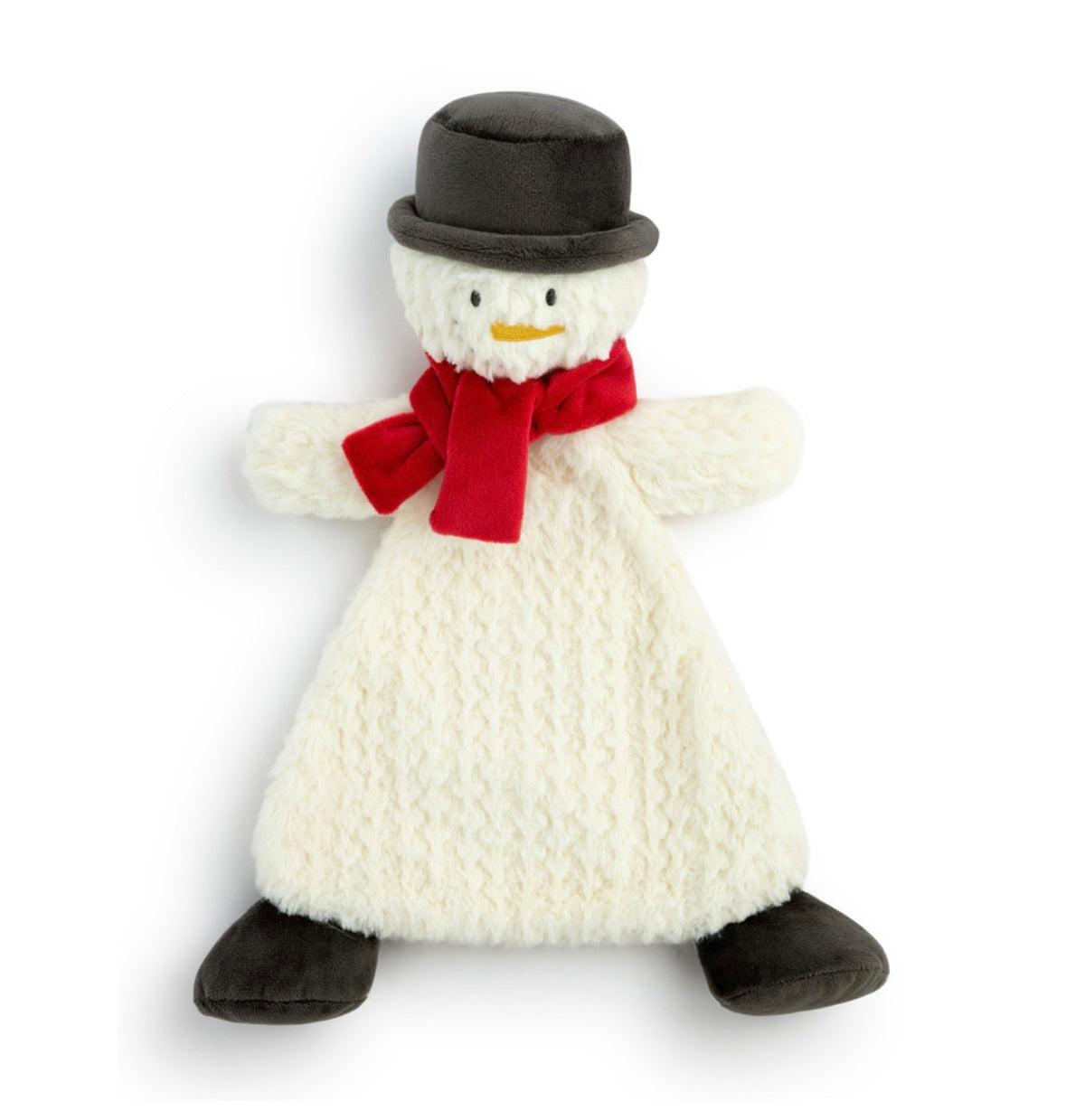 Snowman Cozie Rattle Blankie