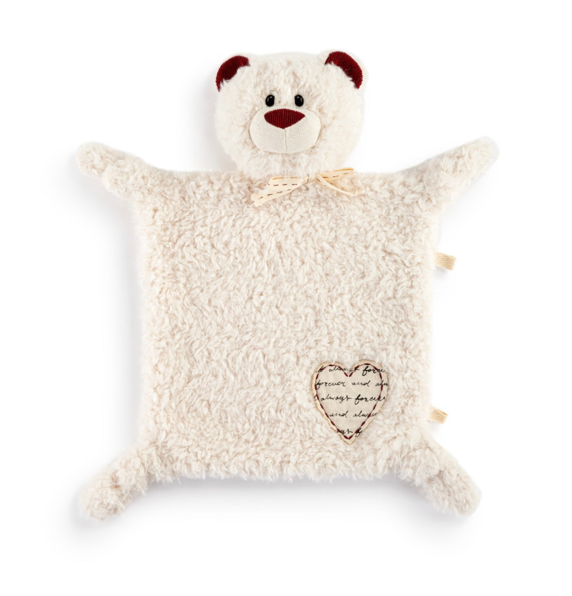 Loved Bear Blankie - Cream