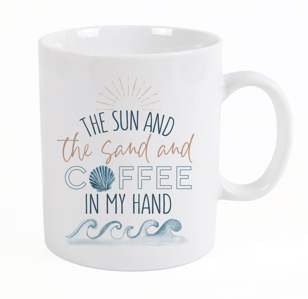 The Sun and the Sand Mug