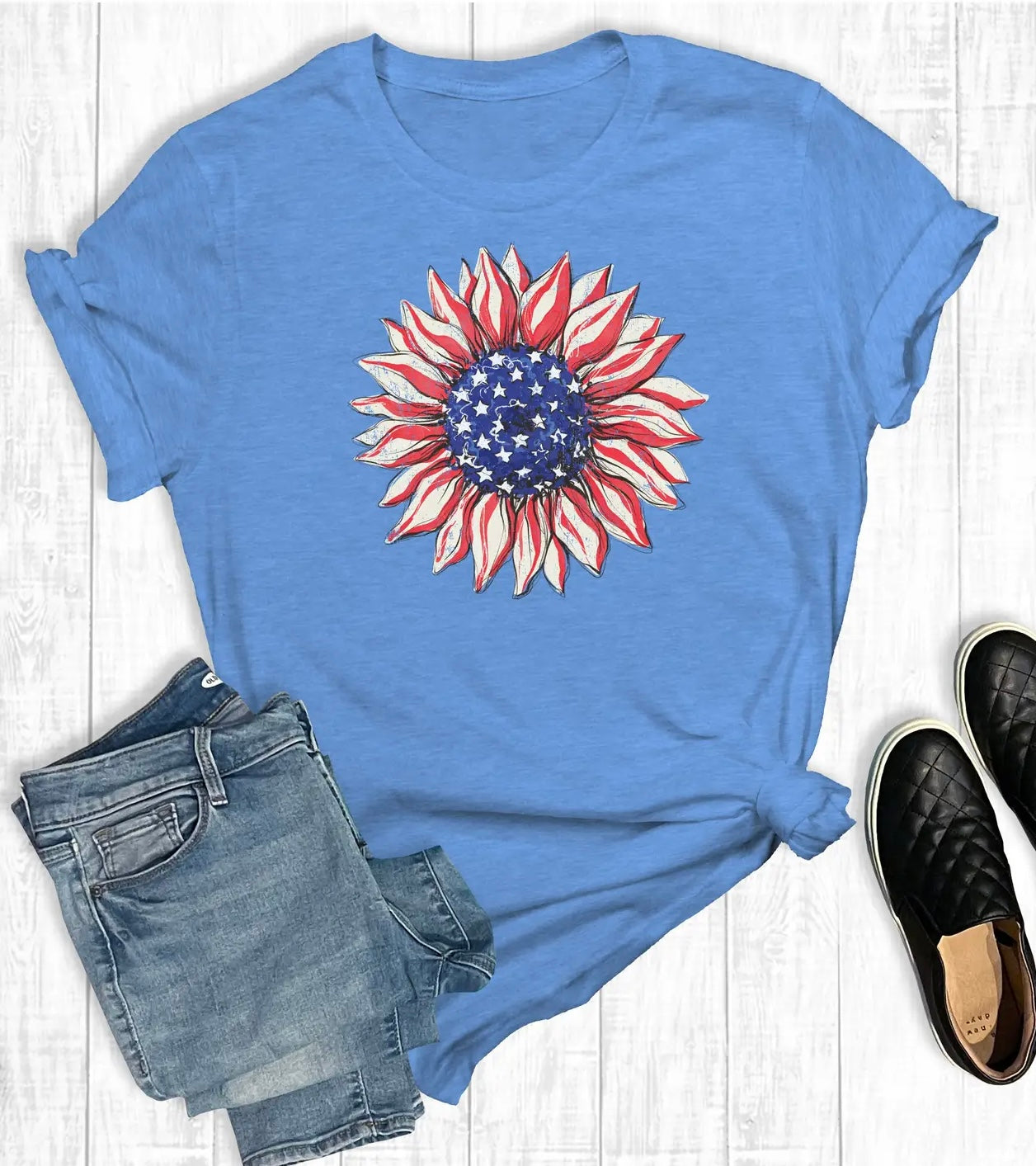 Americana Sunflower Tee