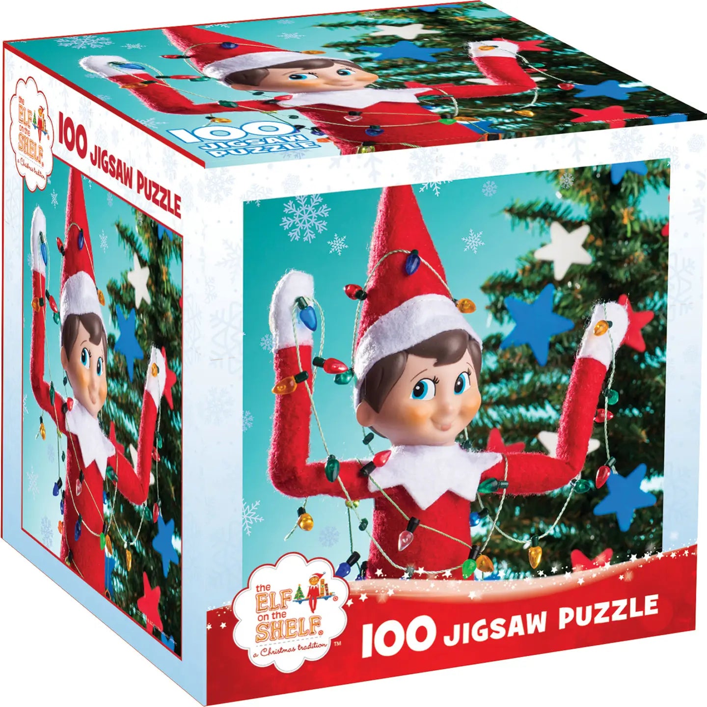 Elf on the Shelf 100 piece puzzle