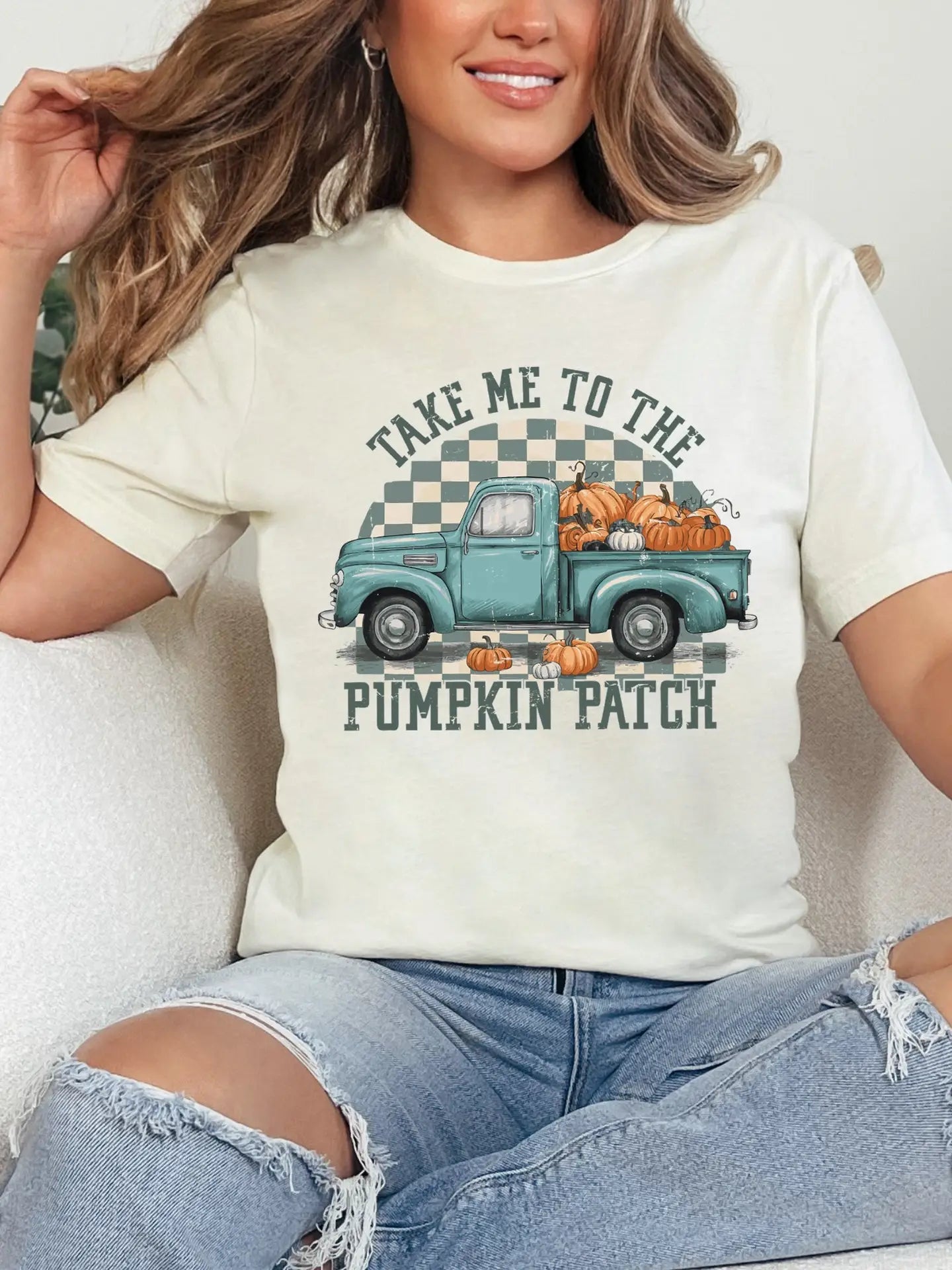 Pumpkin Patch Truck Graphic Tee