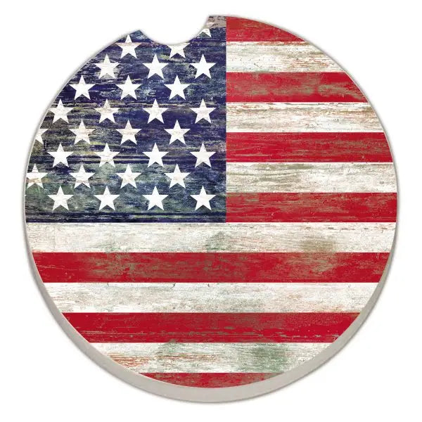 American Flag Car Coaster