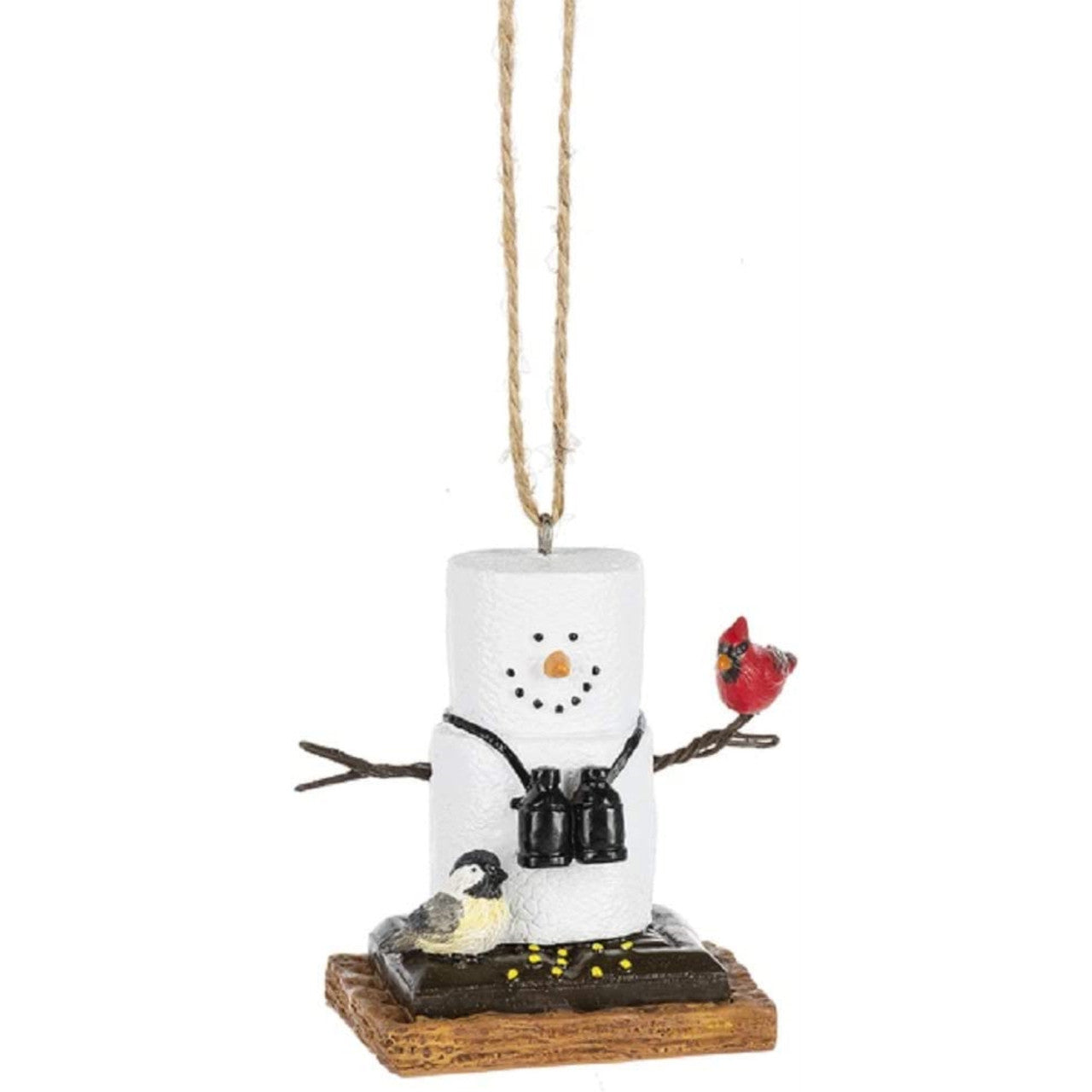 S’mores Birdwatcher Ornament