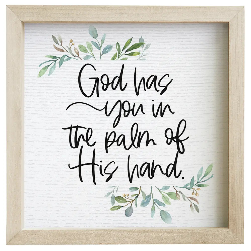 God Has You Framed Print