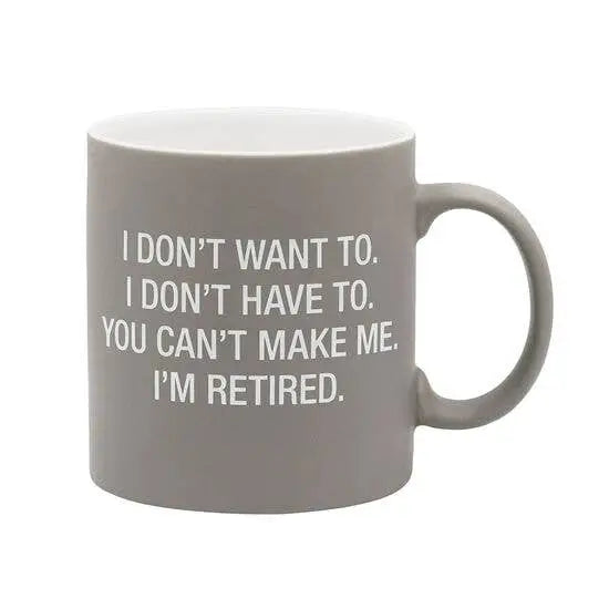 I’m Retired Mug