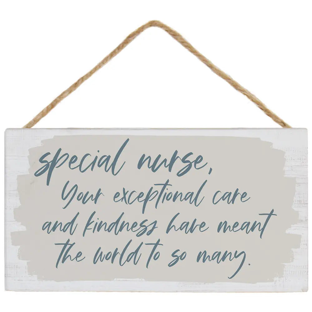 Special Nurse Hanging Sign