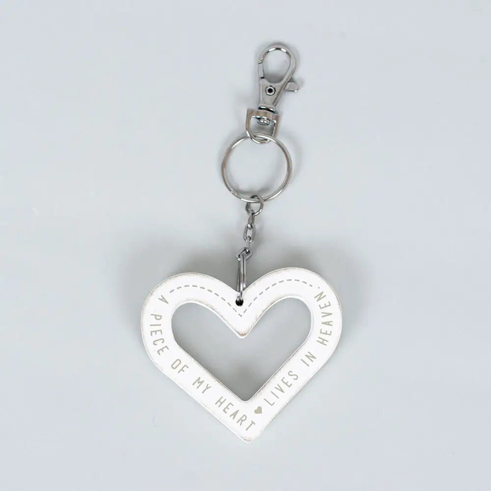 A Piece of my Heart Keychain