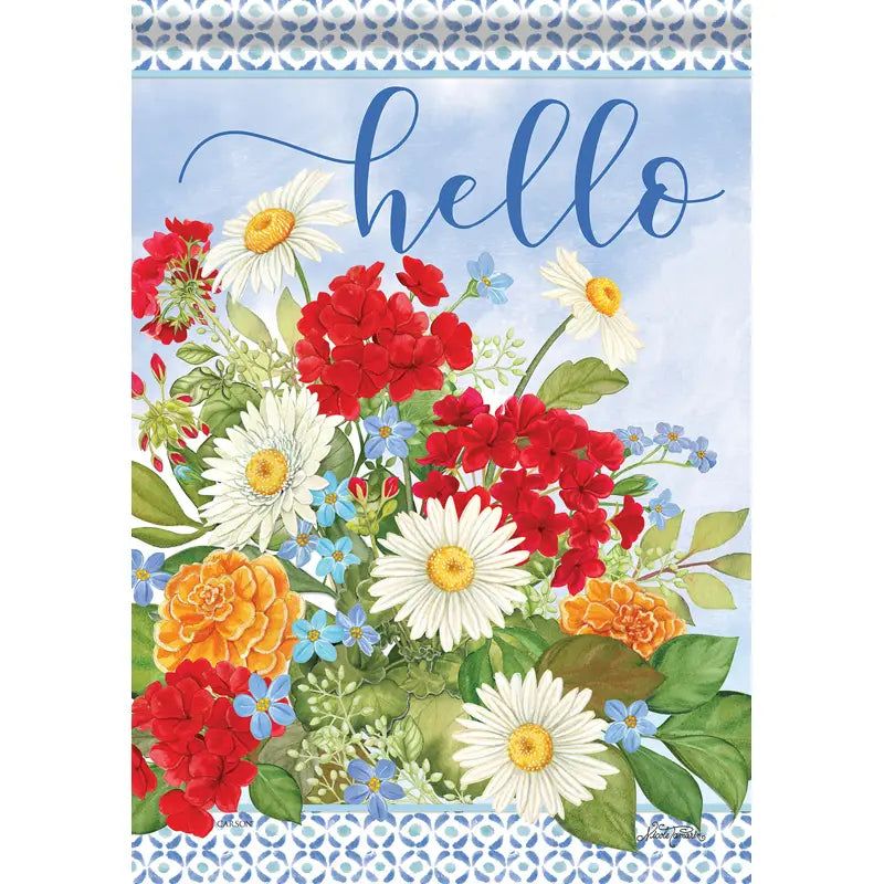 Bright Bouquet Garden Flag