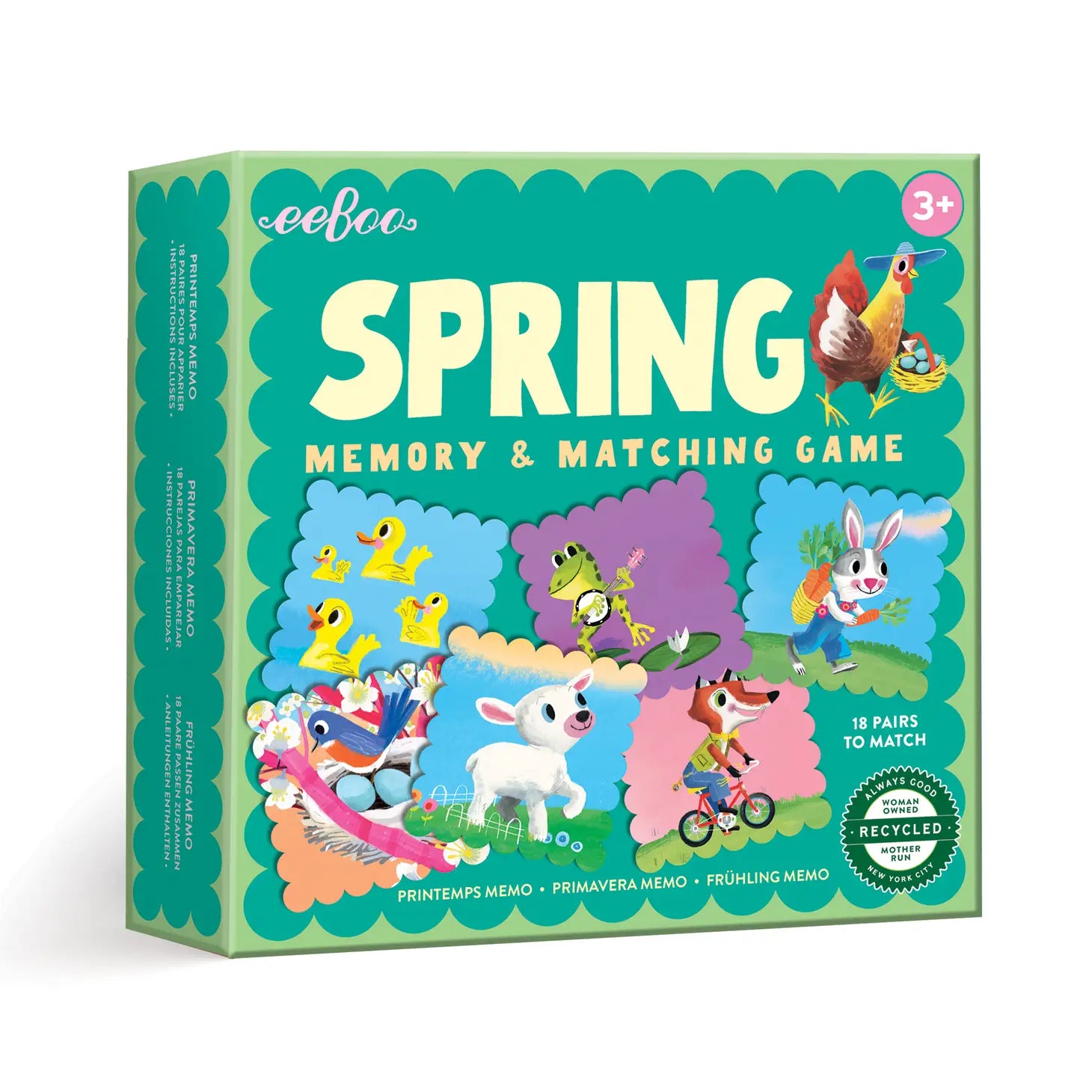 Spring Memory & Matching Game