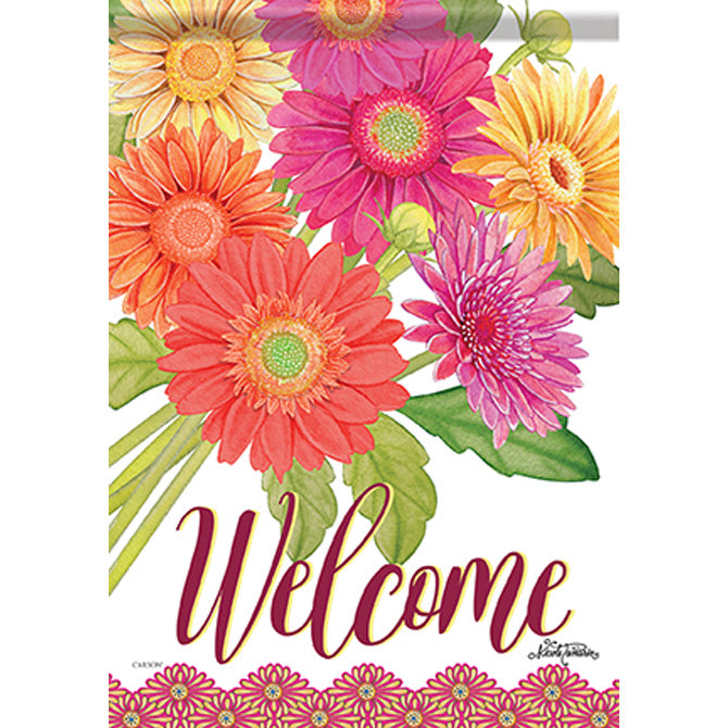 Bright Flowers Garden Flag