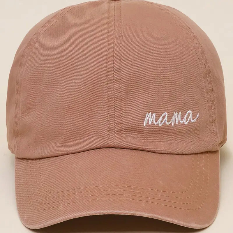 Mama Baseball Cap - Clay