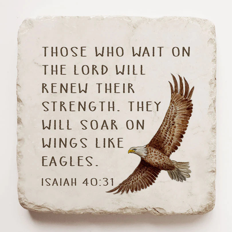 Isaiah 40:31 Scripture Stone