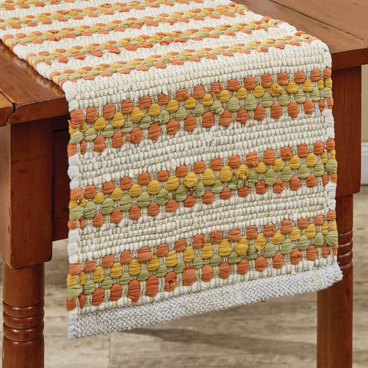 Bittersweet 36” Chindi Table Runner