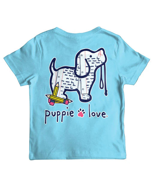 Puppie Love Youth Notebook Pup Tee