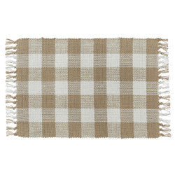 Wicklow Check Placemat - Natural