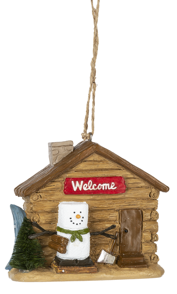 S’mores Cabin Ornament