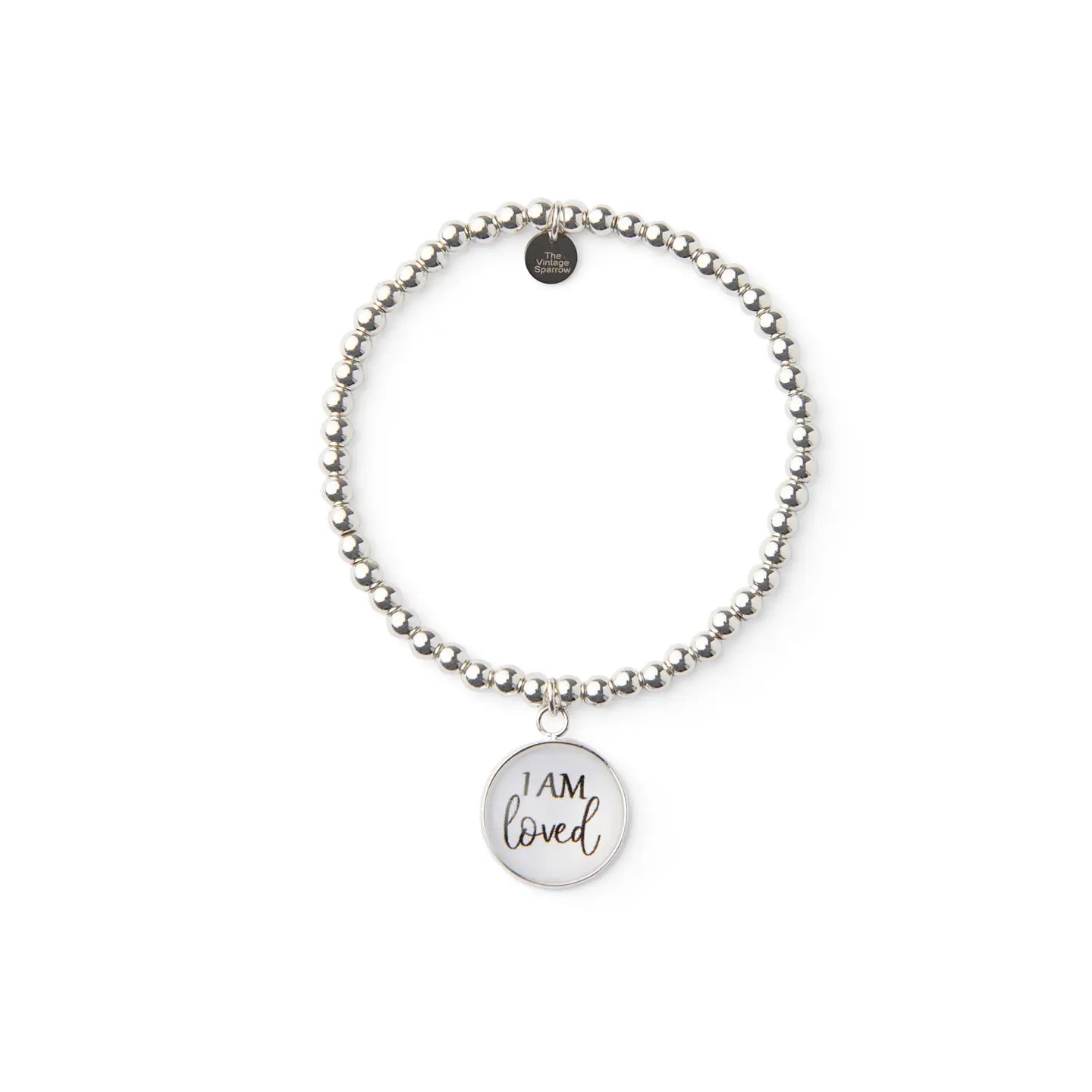 I Am Loved Silver Bracelet