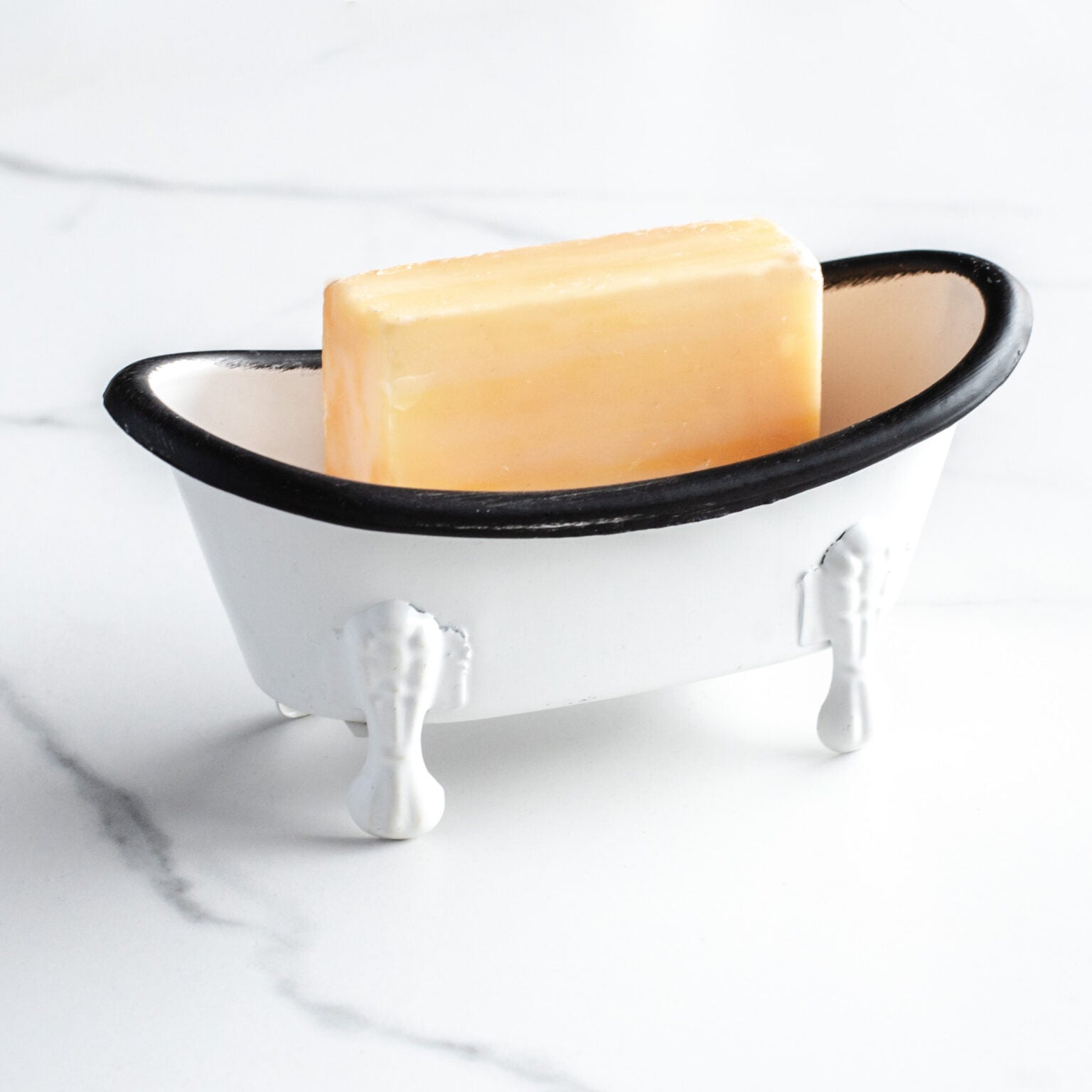 White Bathtub Soap Dish