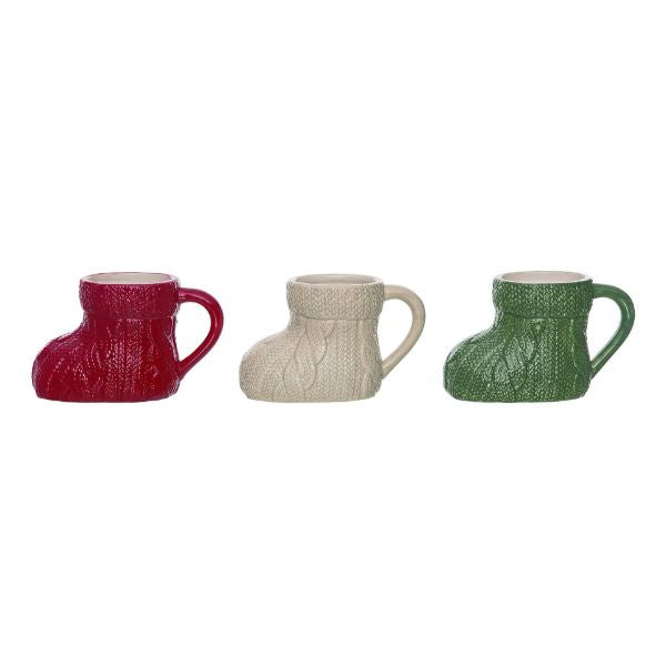 Knit Stocking Mug - 3 Styles