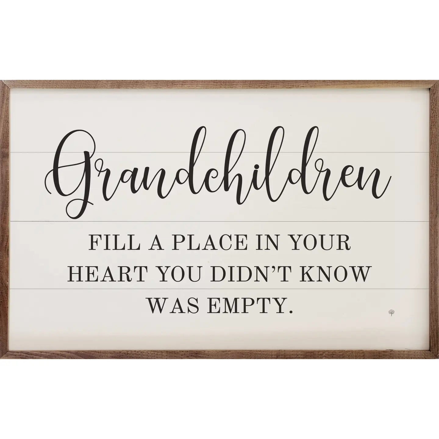 Grandchildren Framed Sign