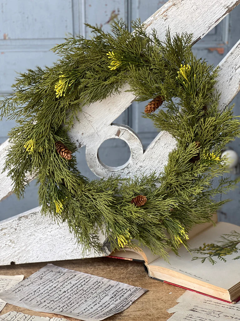 Alpine Cedar Wreath