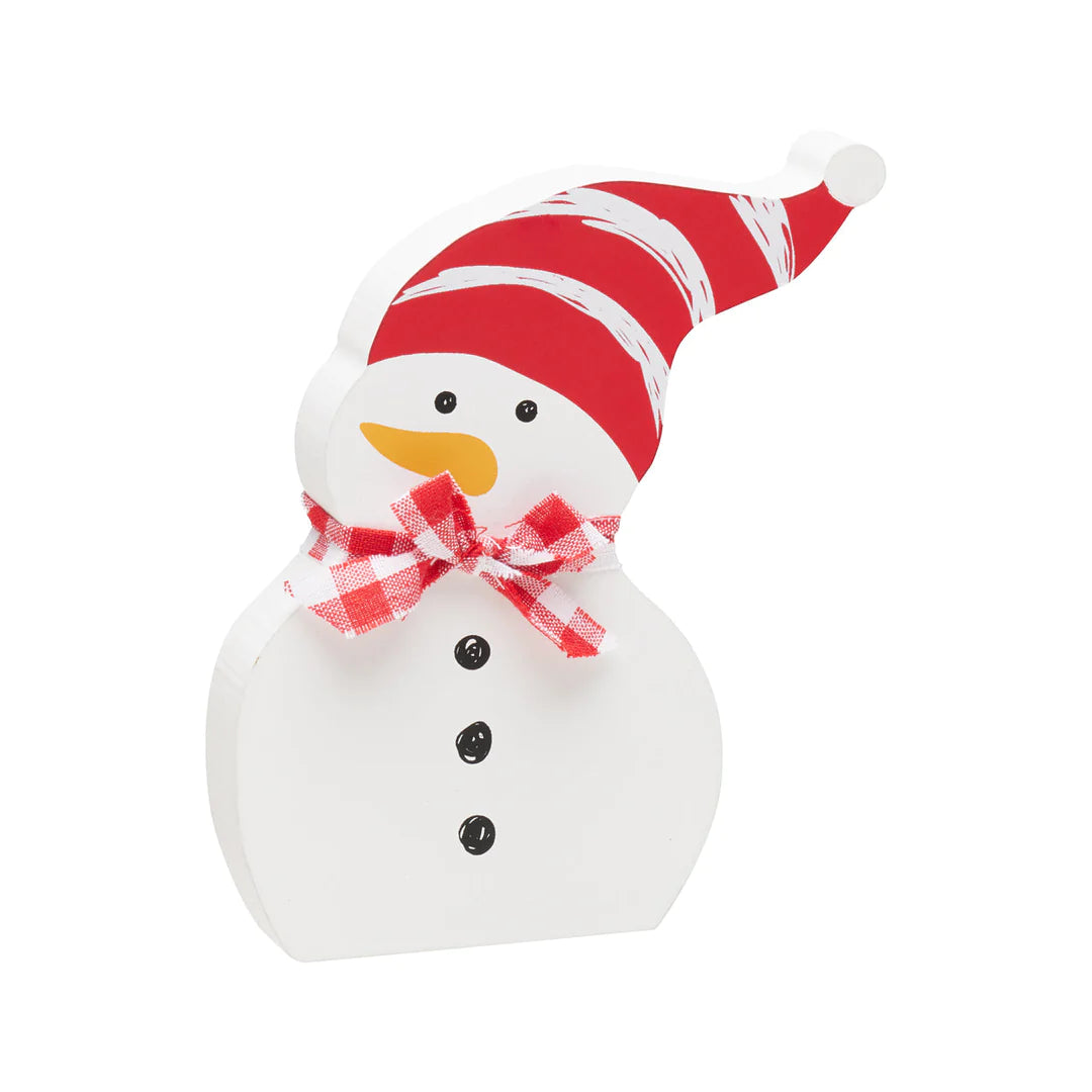 Red & White Snowman