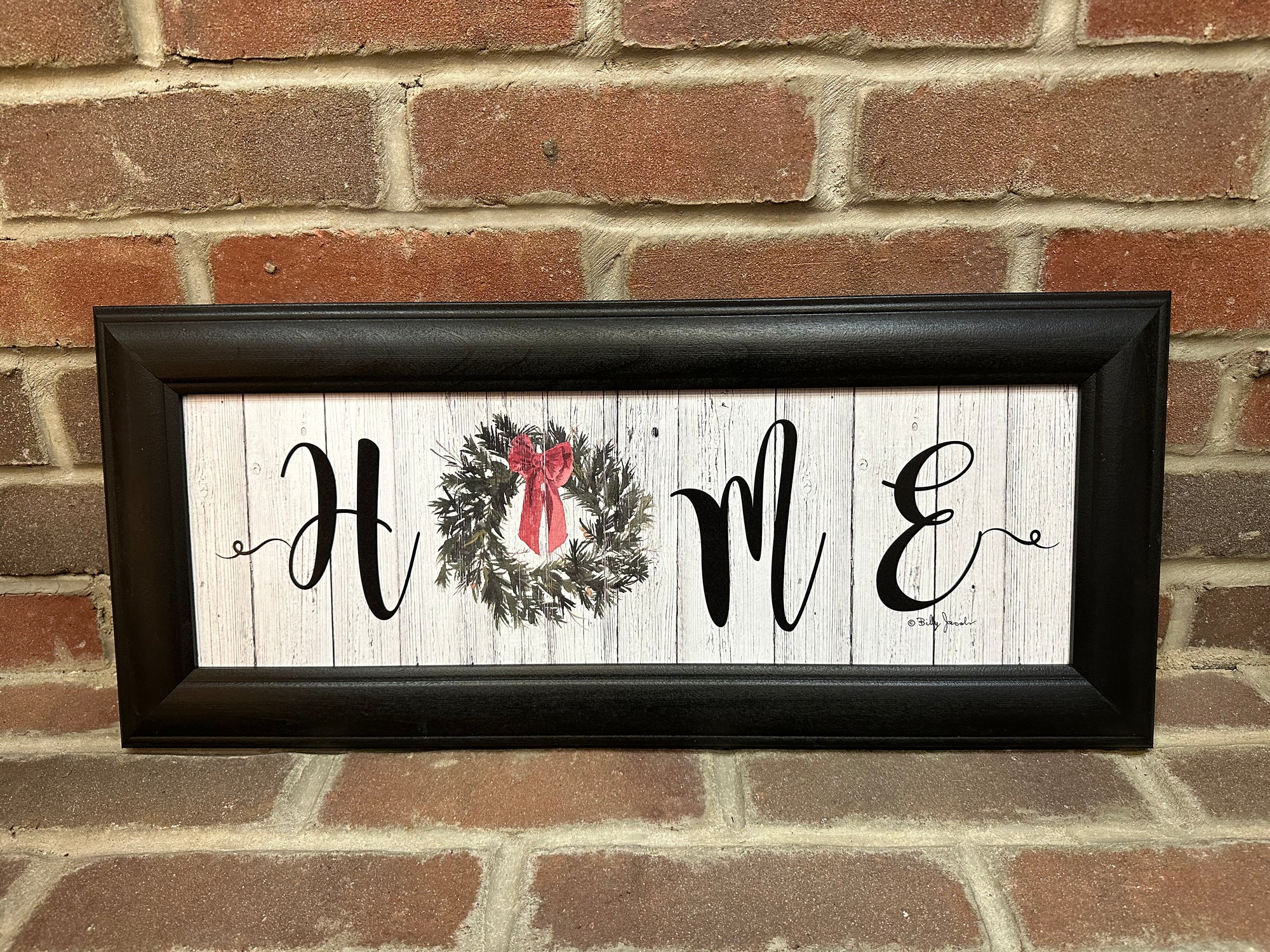 Home Winter Framed Print