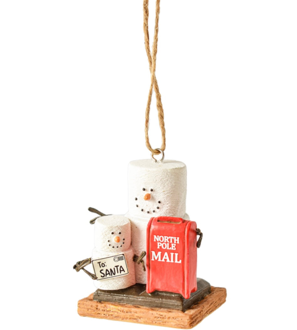 S’mores Letter to Santa Ornament