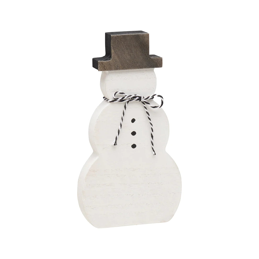 White Wash Snowman Cutout