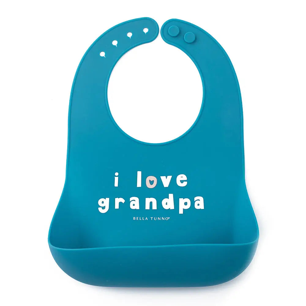 I Love Grandpa Wonder Bib