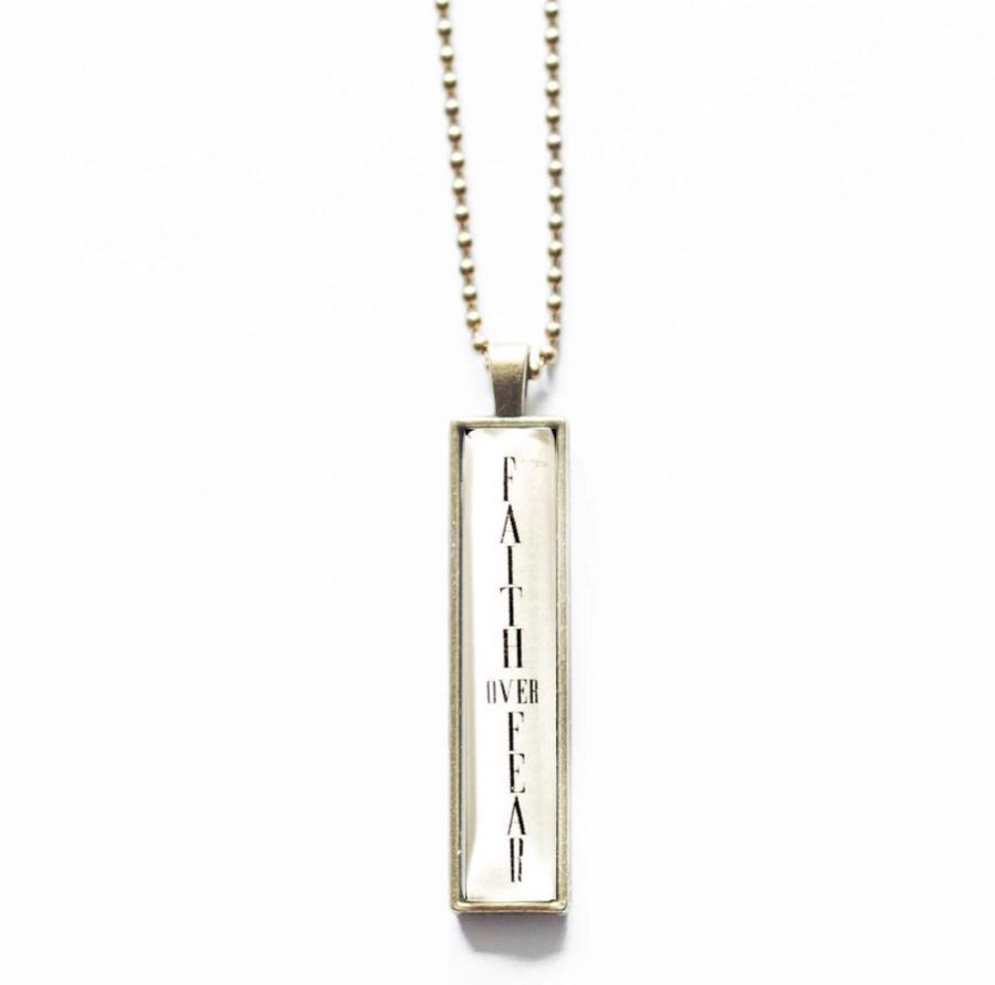 Faith over Fear Necklace