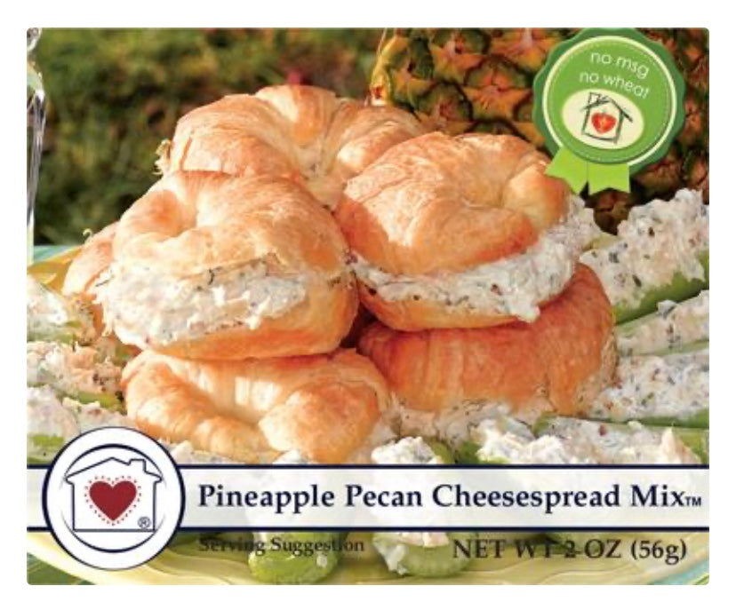 Pineapple Pecan Cheesespread Mix