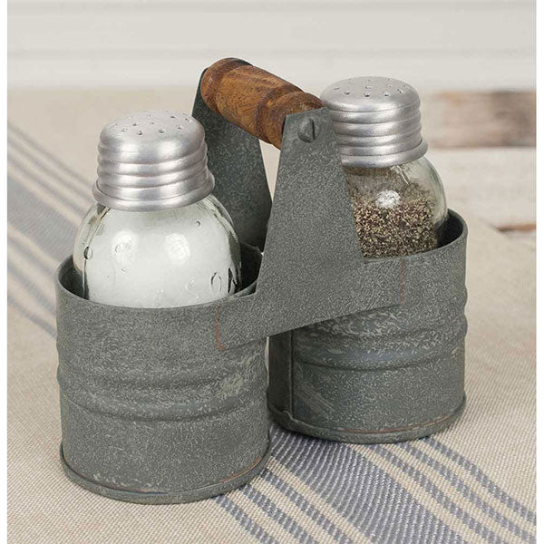 Mason Jar Salt and Pepper Caddy