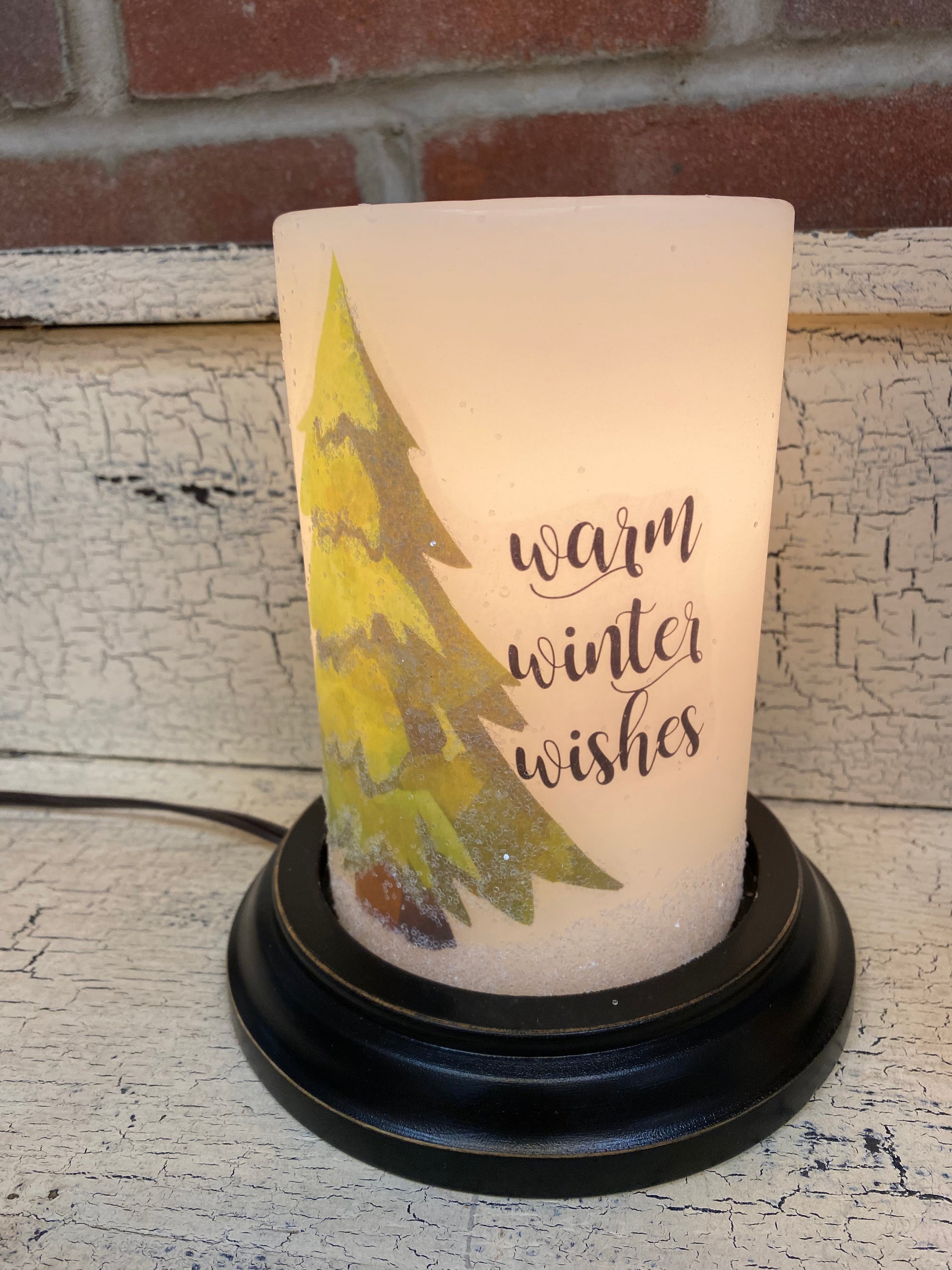 Warm Winter Wishes Candle Sleeve