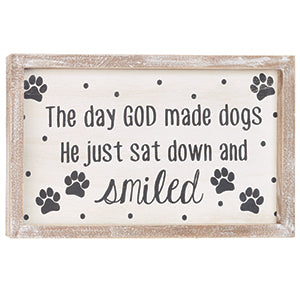 Dogs/Smiled Sign