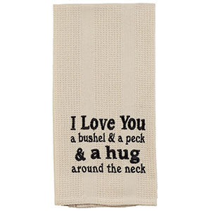 Bushel and Peck Towel