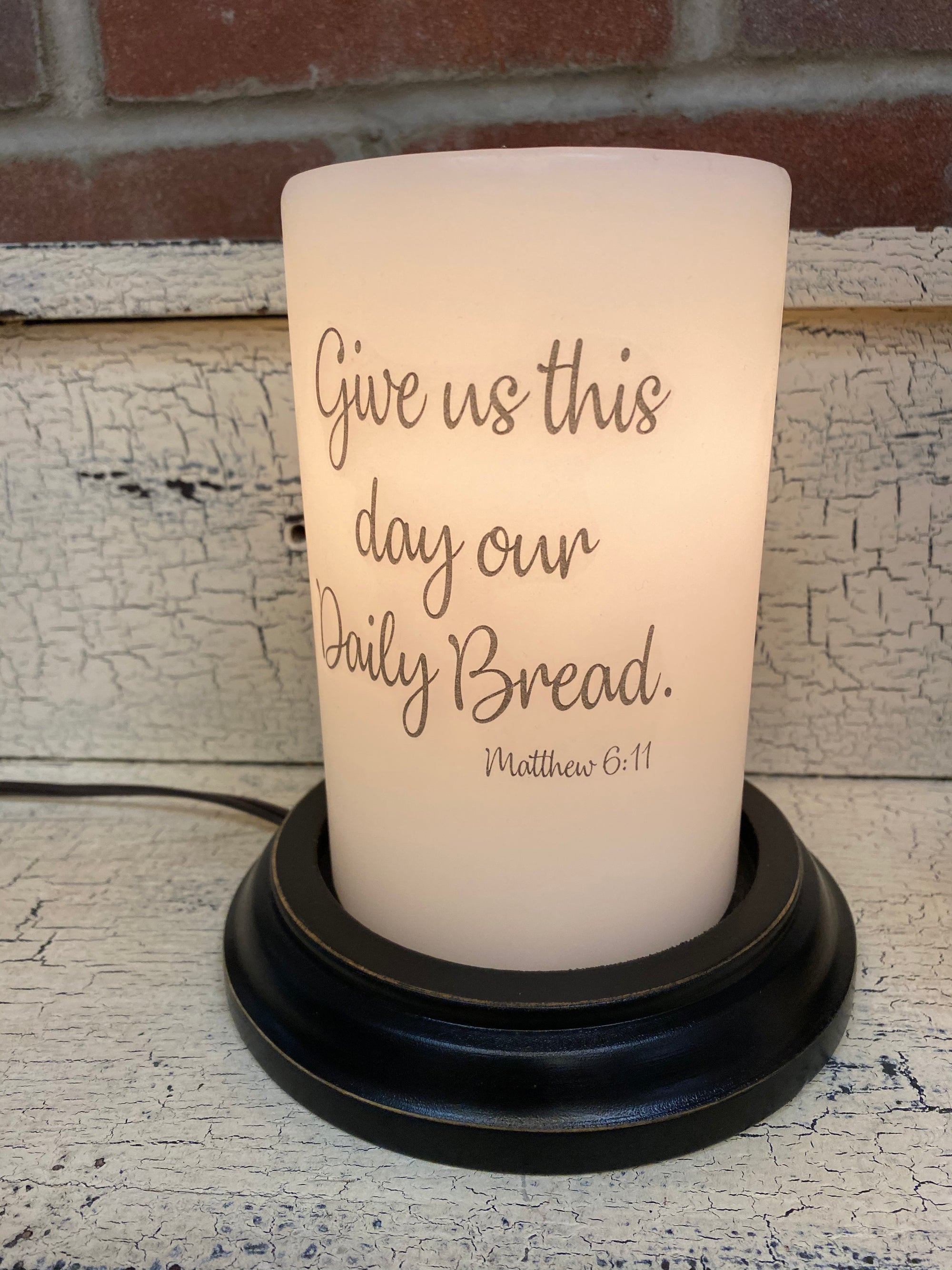 Give Us This Day Candle Sleeve