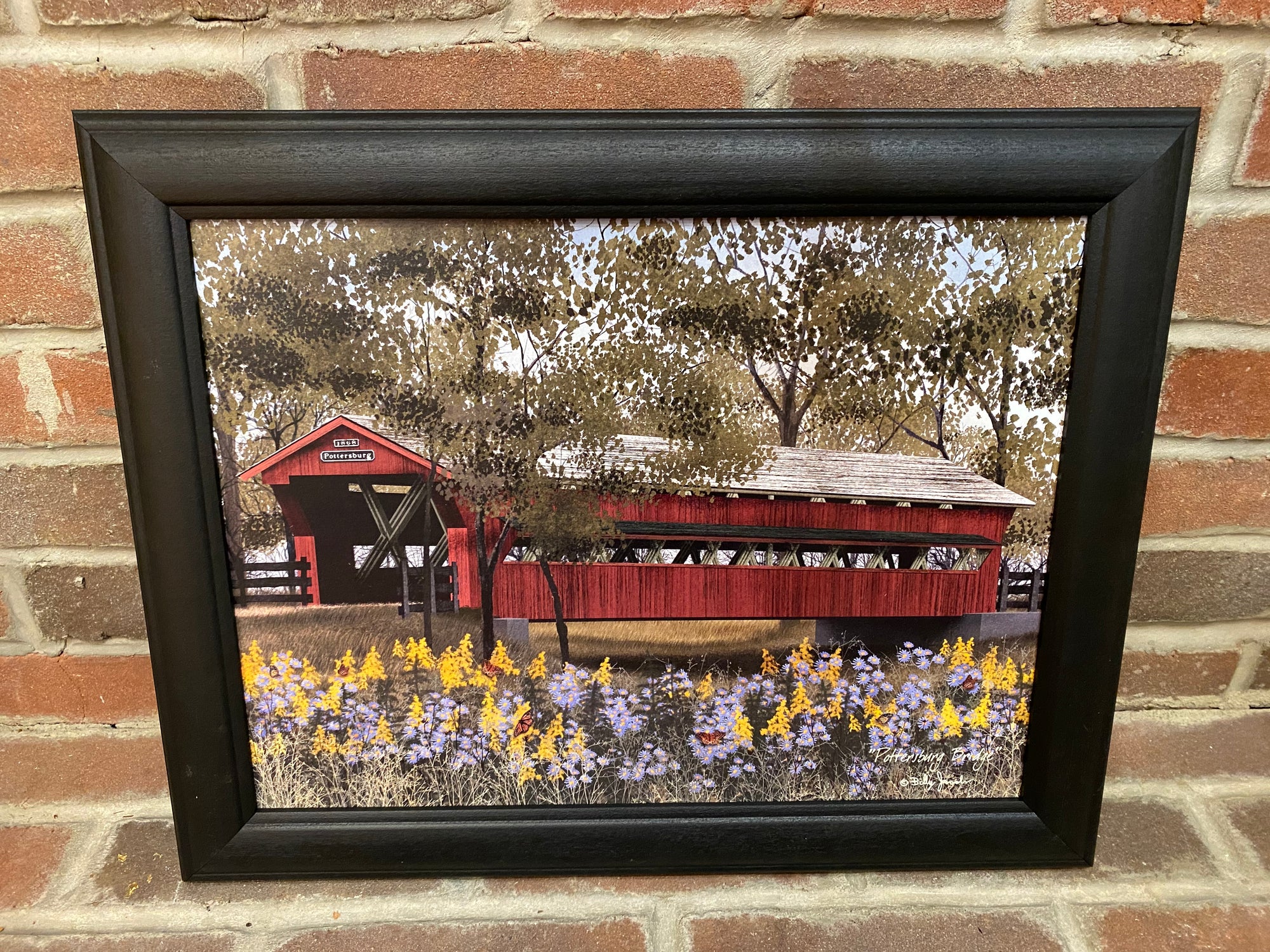 Pottersburg Bridge Framed Art