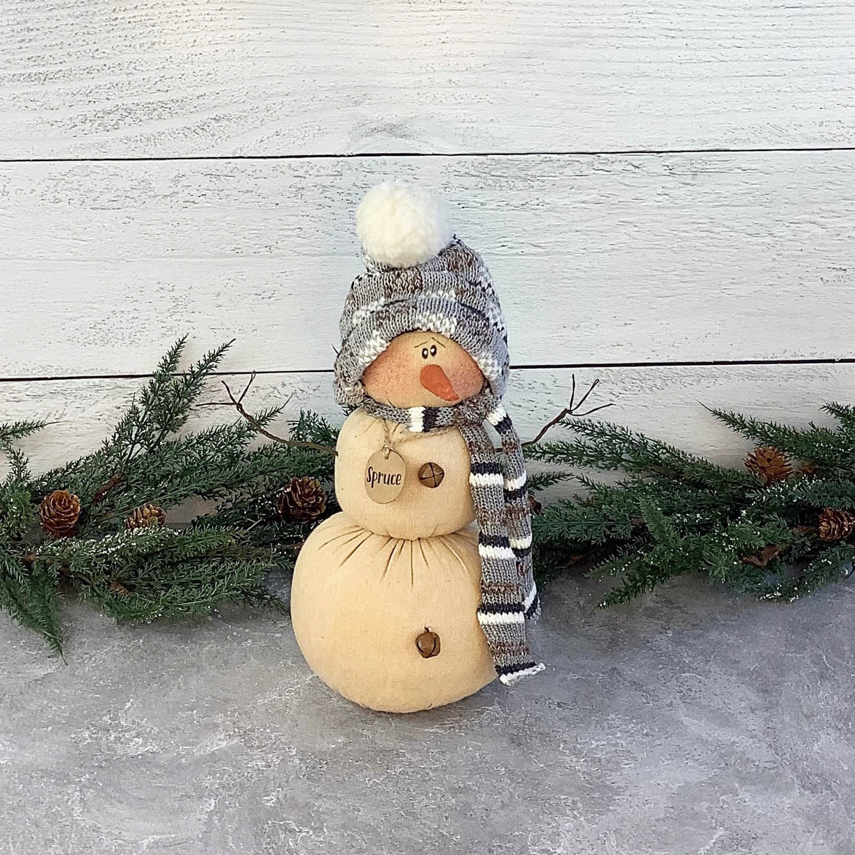 Spruce the Snowy Snowman